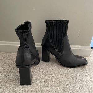 Vince camuto black booties